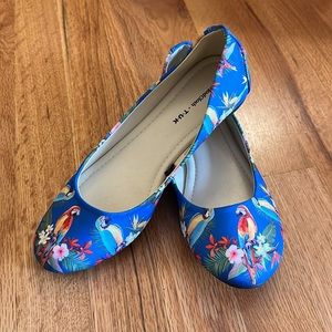 ModCloth TUK Parrot Flats